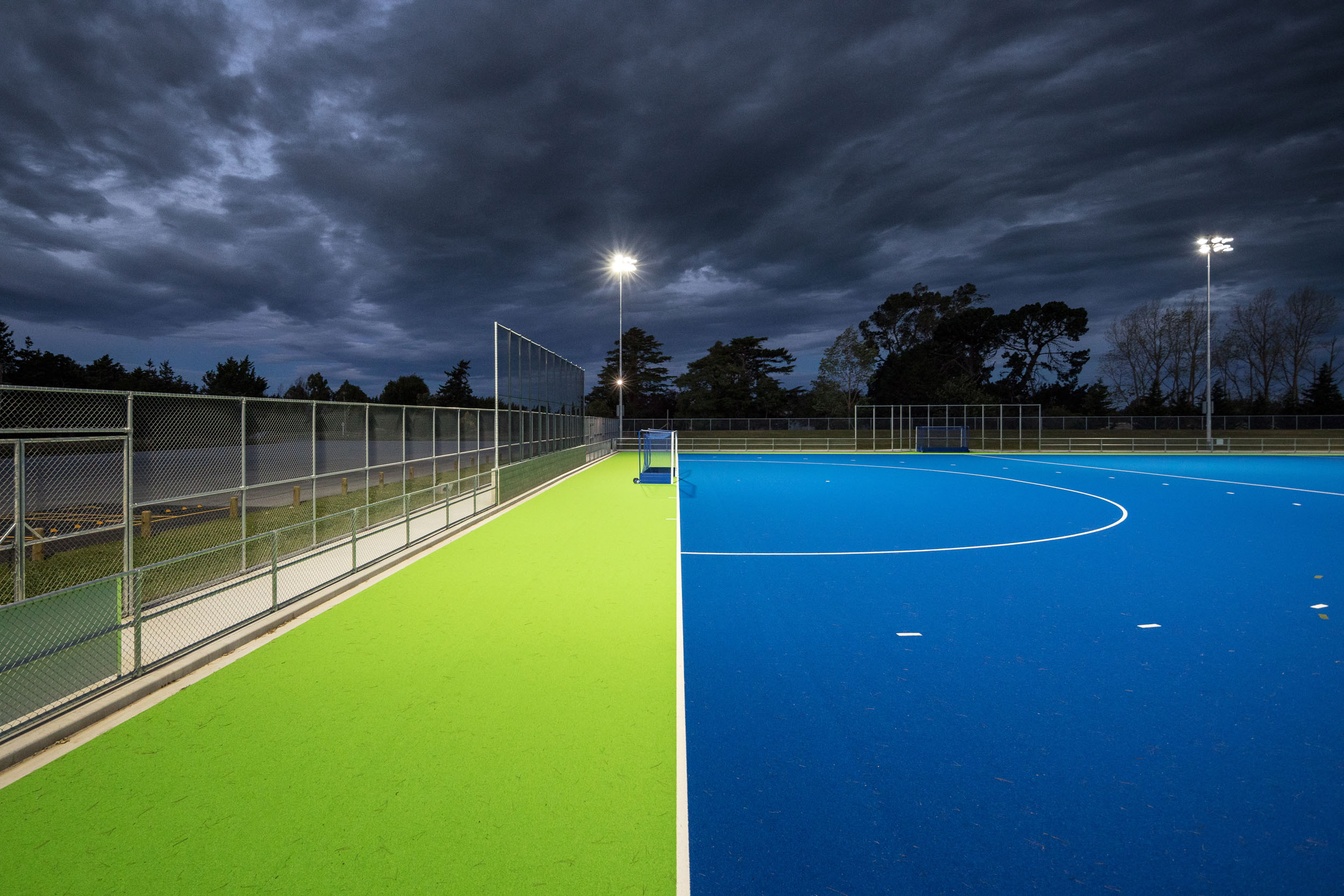 Hockey pitch built by HEB Construction