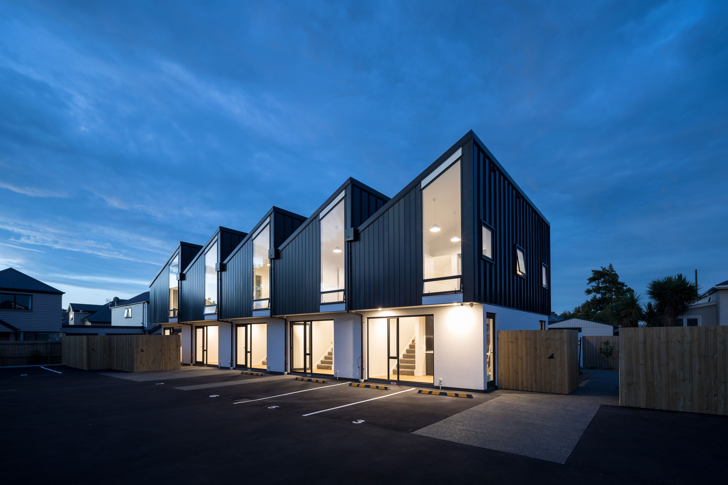 Architectural Apartments photography for Trademark Construction